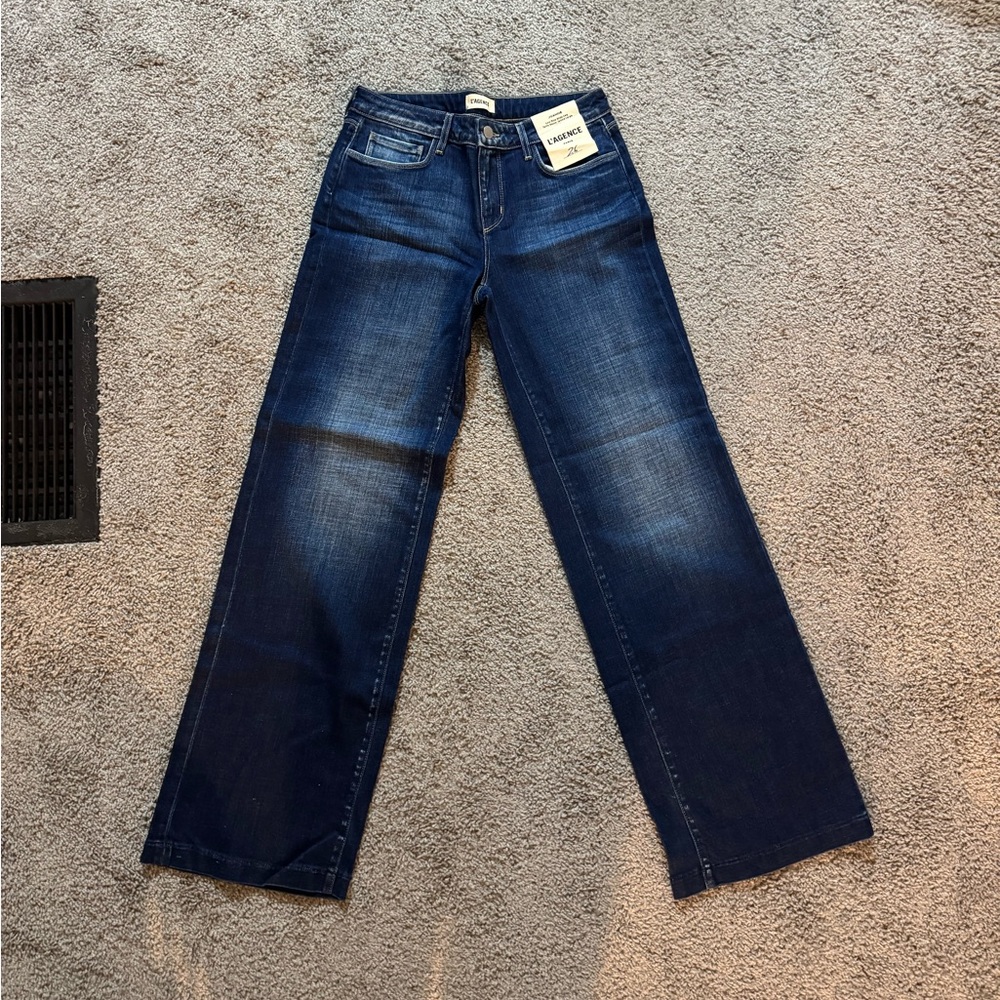 L’agence Joanne Low Rise Wide-Leg Jeans